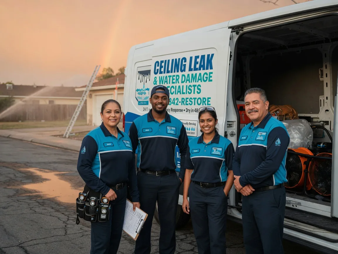 Ceiling Leak Cleanup company in Angels Camp, CA